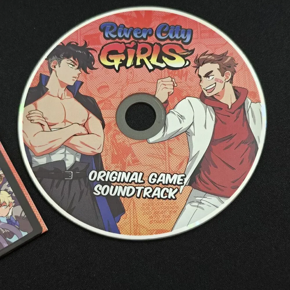 River City Girls Nintendo Switch Limited Run Games + CD Soundtrack Trading Card
